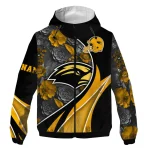 custom southern miss golden eagles blossoms helmet black windbreaker jacket best selling