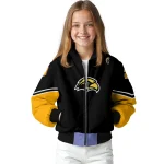 custom southern miss golden eagles chevron style black bomber jacket best selling