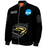 custom southern miss golden eagles claw shred black bomber jacket best selling