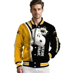 custom southern miss golden eagles snoopy head black varsity jacket best selling