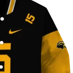 custom southern miss golden eagles team patch black varsity jacket best selling