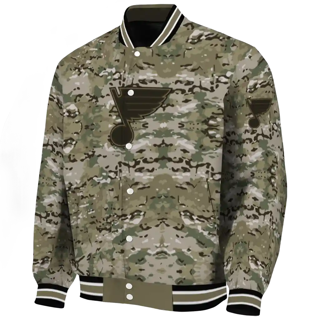 custom st louis blues camouflage abstract camouflage varsity jacket best selling custom st louis blues camouflage abstract camouflage varsity jacket best selling