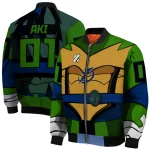 custom tampa bay lightning turtle armor bomber jacket best selling