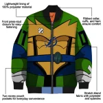 custom tampa bay lightning turtle armor bomber jacket best selling