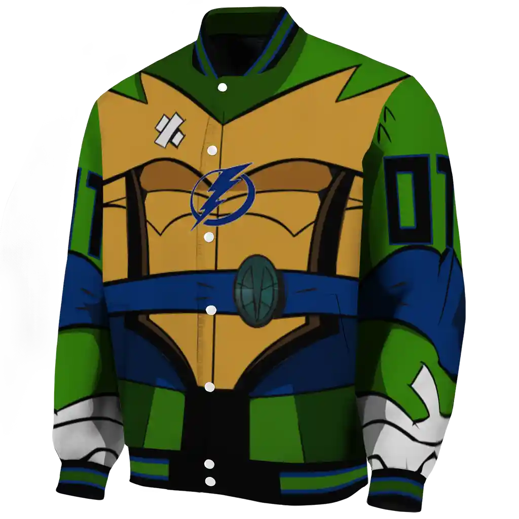 custom tampa bay lightning turtle armor varsity jacket best selling custom tampa bay lightning turtle armor varsity jacket best selling