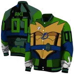 custom tampa bay lightning turtle armor varsity jacket best selling
