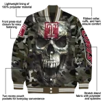 custom temple owls camouflage skull camouflage varsity jacket best selling