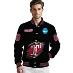 custom temple owls claw shred black varsity jacket best selling