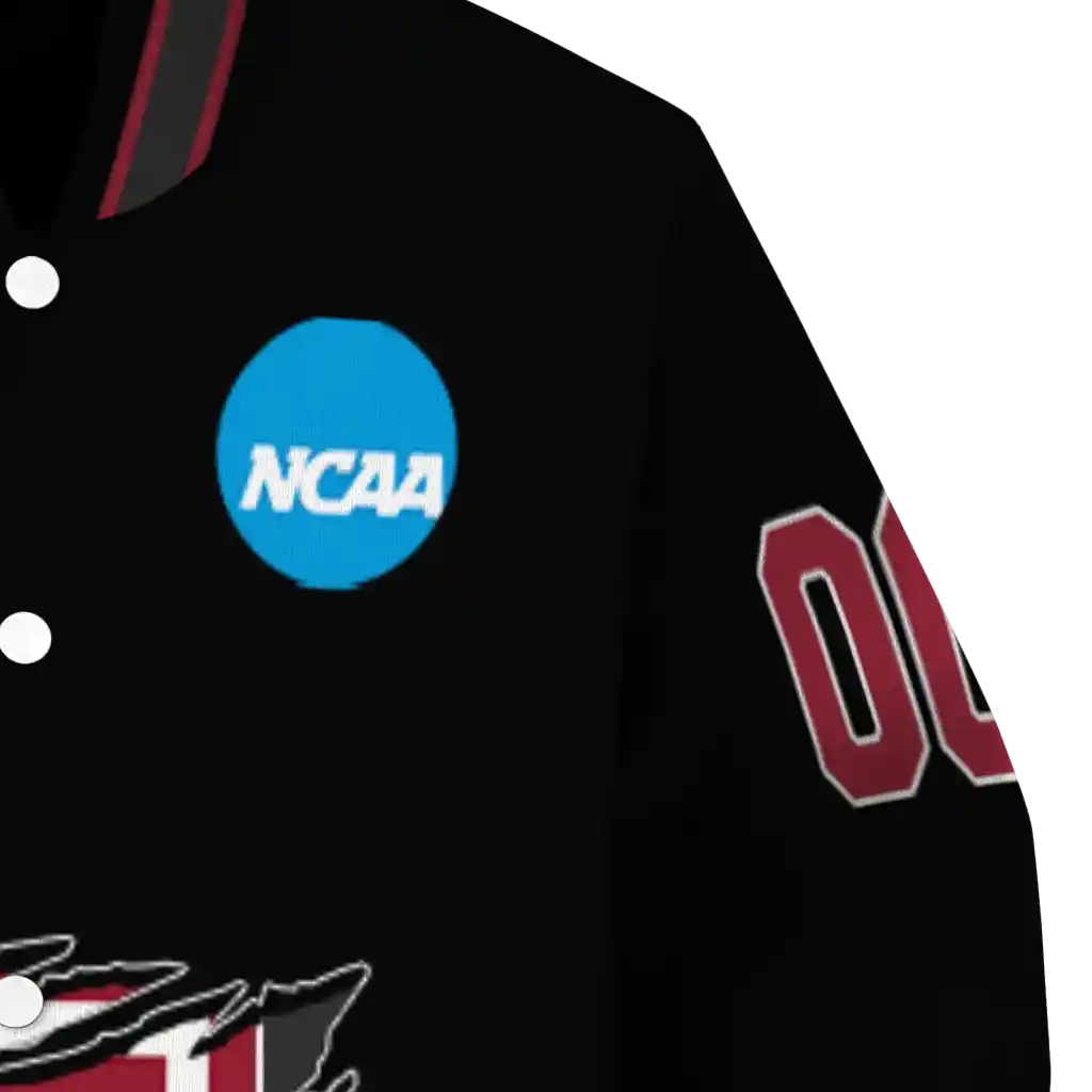 custom temple owls claw shred black varsity jacket premium grade custom temple owls claw shred black varsity jacket premium grade