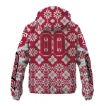 custom temple owls geometric blossom red windbreaker jacket best selling
