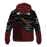 custom texas state bobcats arrow matrix maroon black windbreaker jacket best selling