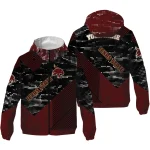 custom texas state bobcats arrow matrix maroon black windbreaker jacket best selling