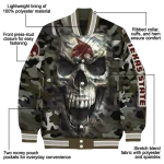 custom texas state bobcats camouflage skull camouflage varsity jacket best selling