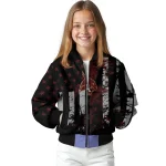 custom texas state bobcats star stripes maroon black bomber jacket best selling