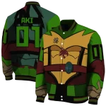 custom texas state bobcats turtle armor varsity jacket best selling