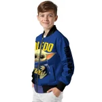 custom toledo rockets adorable yoda blue black bomber jacket best selling