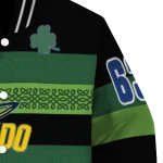 custom toledo rockets clover green lines green black varsity jacket best selling