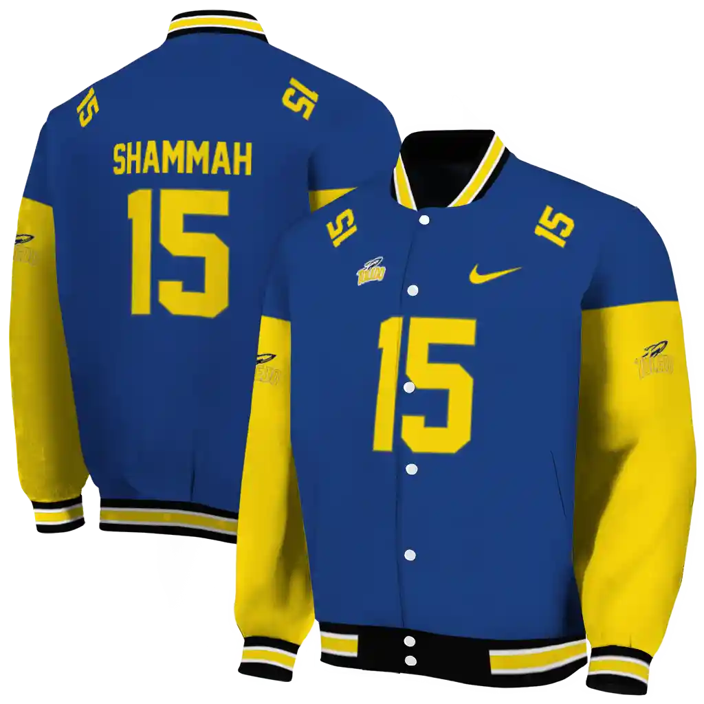 custom toledo rockets team patch blue varsity jacket fashion forward custom toledo rockets team patch blue varsity jacket fashion forward