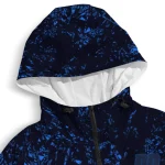 custom toronto blue jays shards cluster blue windbreaker jacket best selling