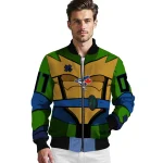 custom toronto blue jays turtle armor bomber jacket best selling