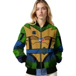 custom toronto blue jays turtle armor bomber jacket best selling