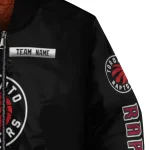 custom toronto raptors american flag skull black bomber jacket best selling