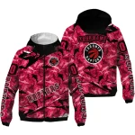 custom toronto raptors shark art red windbreaker jacket best selling