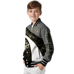 custom ucf knights electric flash gold varsity jacket best selling