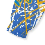 custom ucla bruins brushstroke pattern blue windbreaker jacket best selling