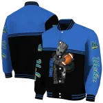 custom ucla bruins groot football blue black varsity jacket best selling