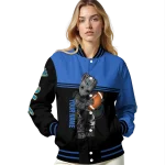custom ucla bruins groot football blue black varsity jacket best selling