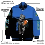 custom ucla bruins groot football blue black varsity jacket best selling