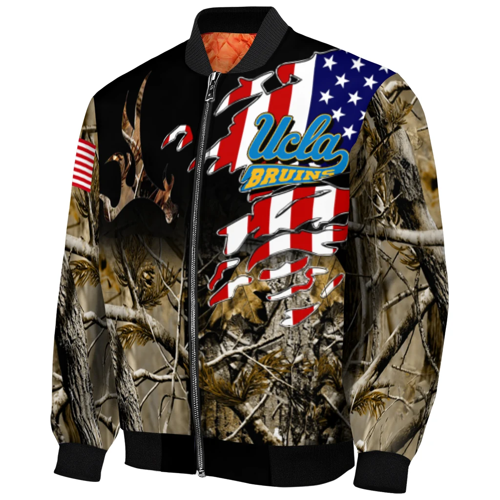custom ucla bruins patriot deer camouflage bomber jacket fashion forward custom ucla bruins patriot deer camouflage bomber jacket fashion forward