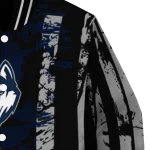 custom uconn huskies star stripes blue black varsity jacket best selling