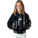custom uconn huskies star stripes blue black varsity jacket best selling
