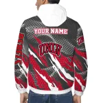 custom unlv rebels claw mesh red gray windbreaker jacket best selling