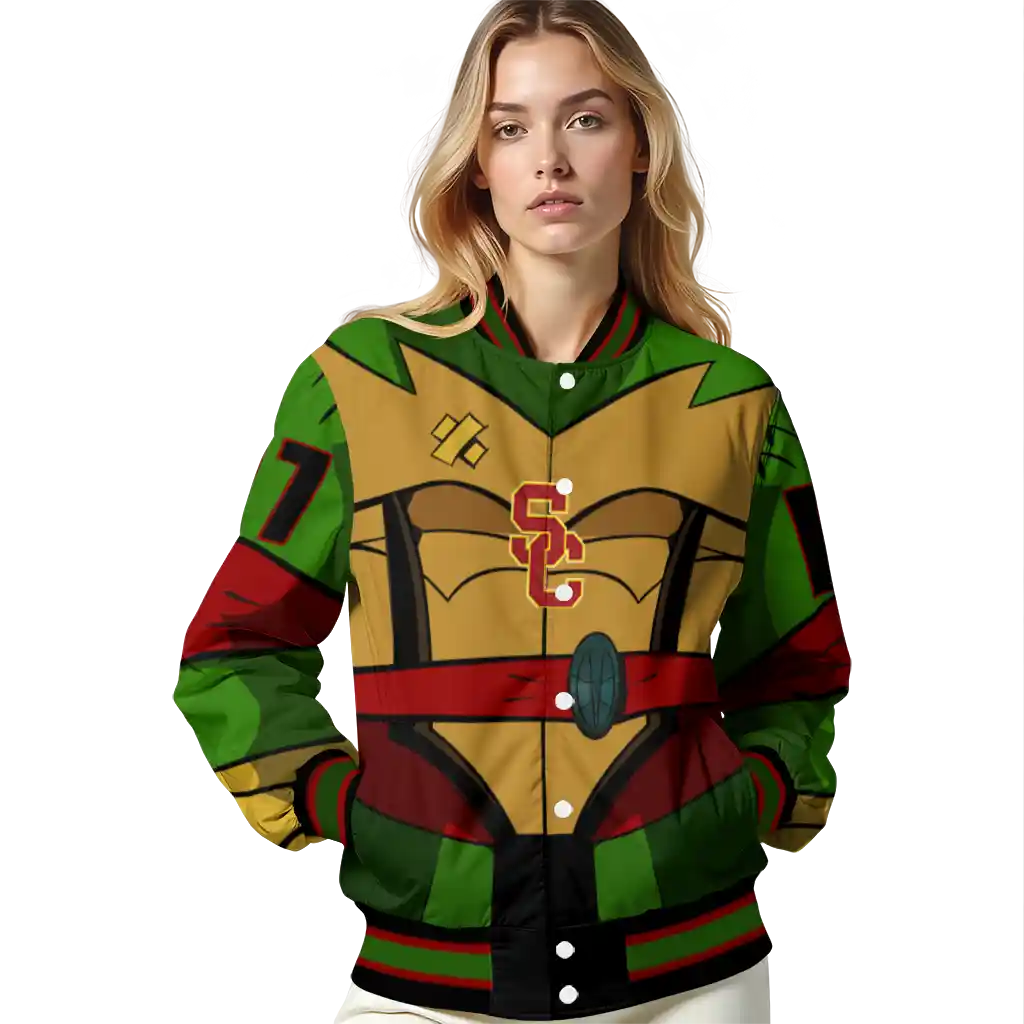 custom usc trojans turtle armor varsity jacket latest model custom usc trojans turtle armor varsity jacket latest model