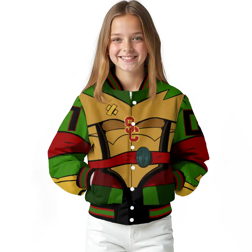 custom usc trojans turtle armor varsity jacket top rated custom usc trojans turtle armor varsity jacket top rated