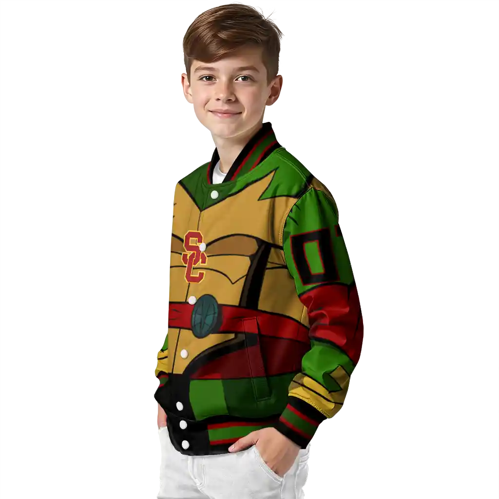 custom usc trojans turtle armor varsity jacket trendy custom usc trojans turtle armor varsity jacket trendy