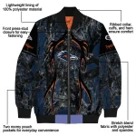 custom utsa roadrunners antlers motif orange black bomber jacket best selling