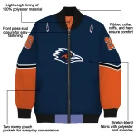 custom utsa roadrunners chevron style orange bomber jacket best selling
