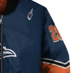 custom utsa roadrunners chevron style orange bomber jacket best selling