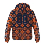 custom utsa roadrunners geometric blossom orange windbreaker jacket best selling