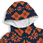 custom utsa roadrunners geometric blossom orange windbreaker jacket best selling