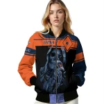 custom utsa roadrunners reaper hands orange black bomber jacket best selling