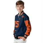 custom utsa roadrunners team patch orange varsity jacket best selling