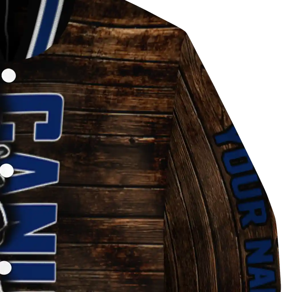custom vancouver canucks flag wood brown varsity jacket premium grade custom vancouver canucks flag wood brown varsity jacket premium grade
