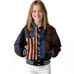 custom vancouver canucks flag wood brown varsity jacket best selling