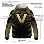 custom vanderbilt commodores brick motion black windbreaker jacket best selling