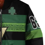 custom vanderbilt commodores clover green lines green black bomber jacket best selling